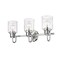 Z-Lite Kinsley 3 Light Vanity, Chrome And Clear Seeded 340-3V-CH - alternate 4